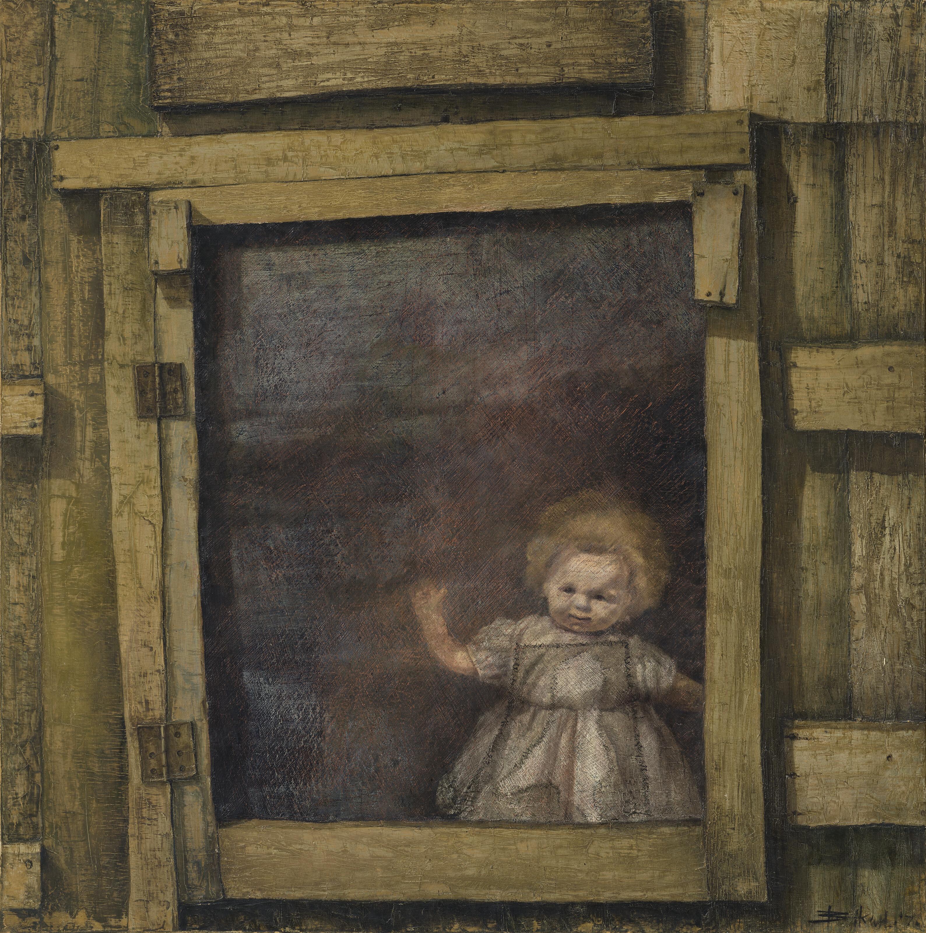 Bikash Bhattacharjee - Untitled (Doll Series)