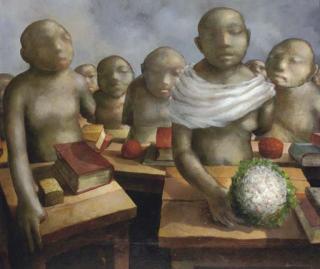 Bikash Bhattacharjee - Untitled