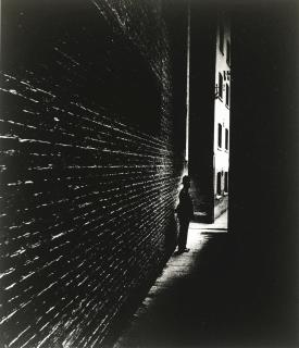 Bill Brandt - Bermondsey Policeman, C. 1930-39 Alley Off East India Dock Road, London, C. 1930-39