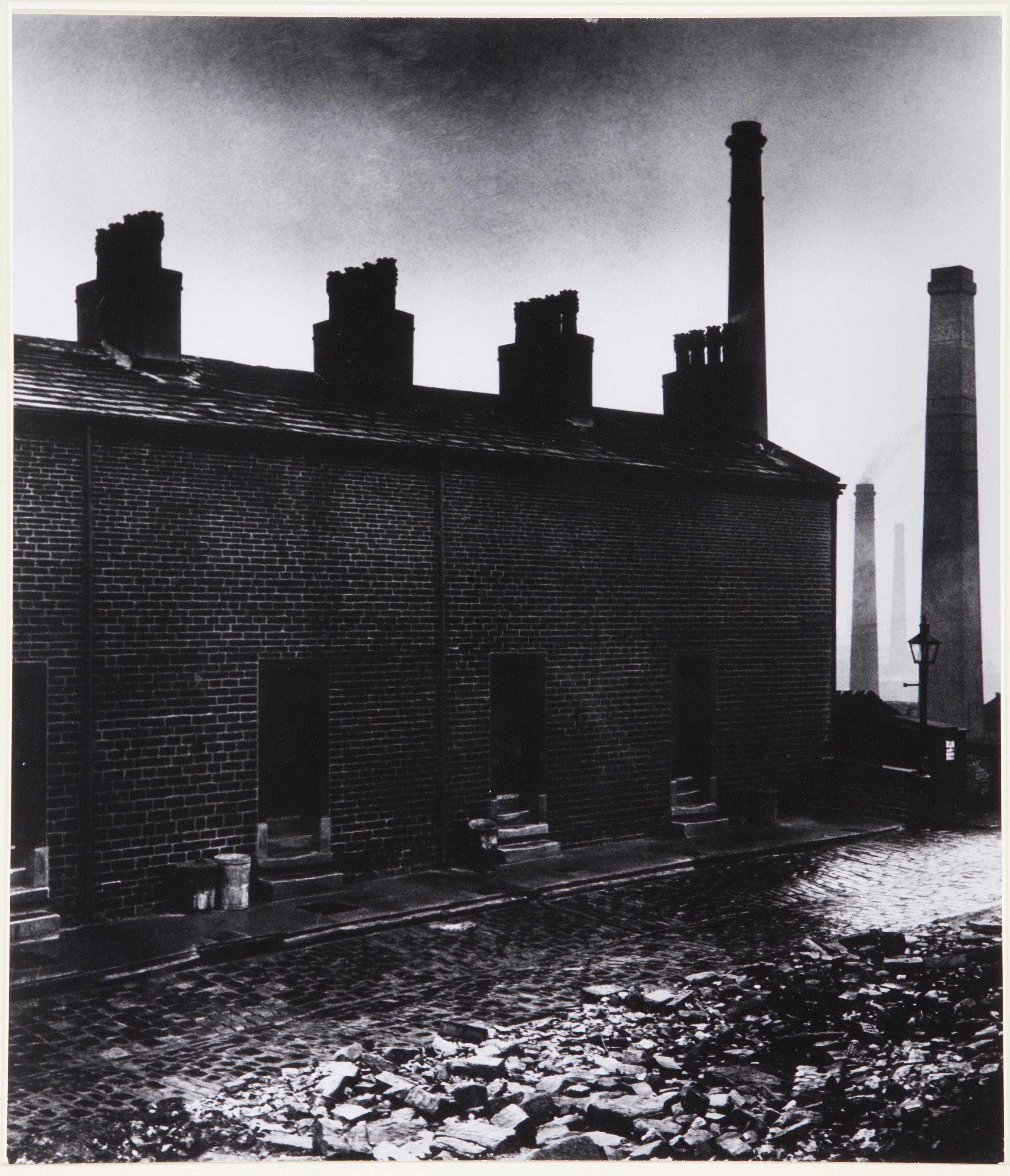Bill Brandt - Coal Miners’ Houses without Windows to the Street, Northern England, 1937
