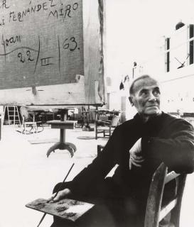 Bill Brandt - Joan Miro, 1968