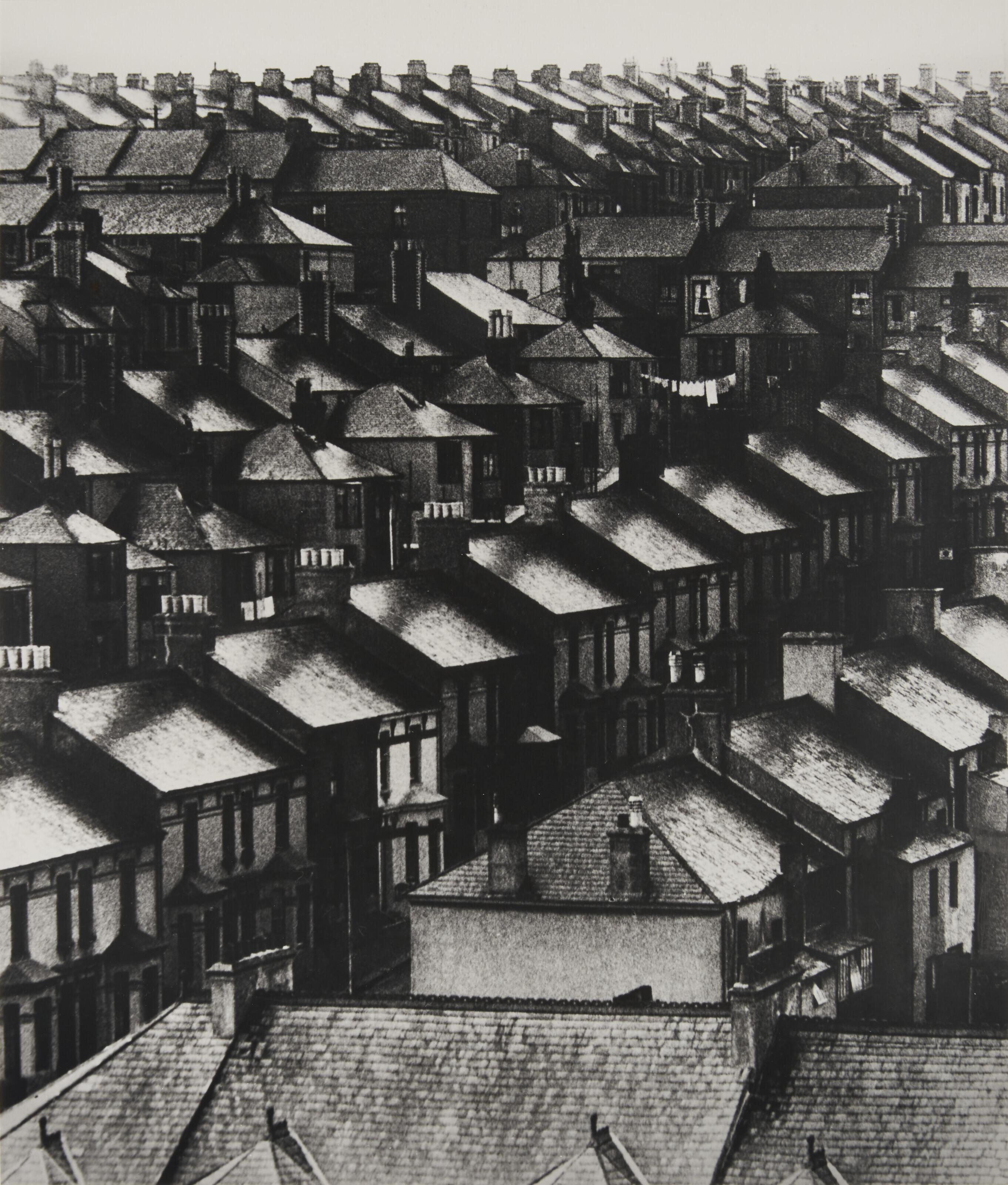 Bill Brandt - Rainswept Roofs, 1933