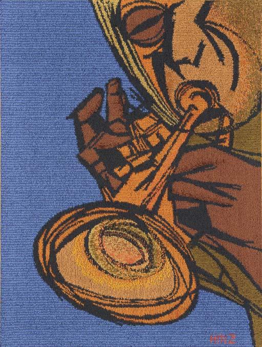 Bill Hinz - Untitled (Trumpet Player)