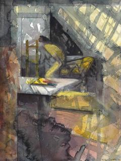 Bill Jacklin, R.A. - Dovehouse Street at 4 p.m.