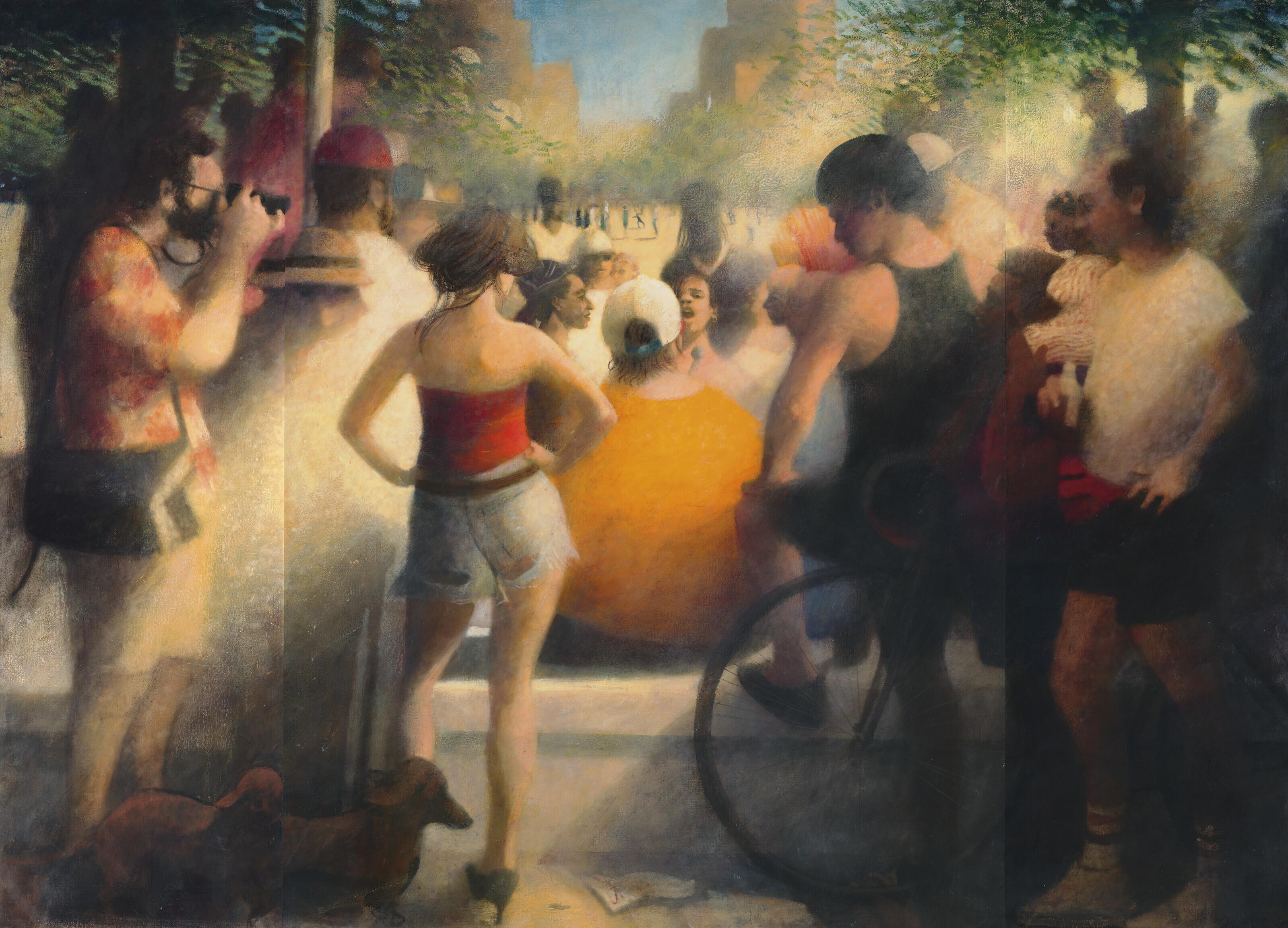 Bill Jacklin, R.A. - Onlookers