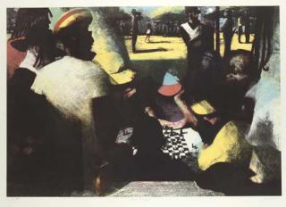 Bill Jacklin RA - Chess Players