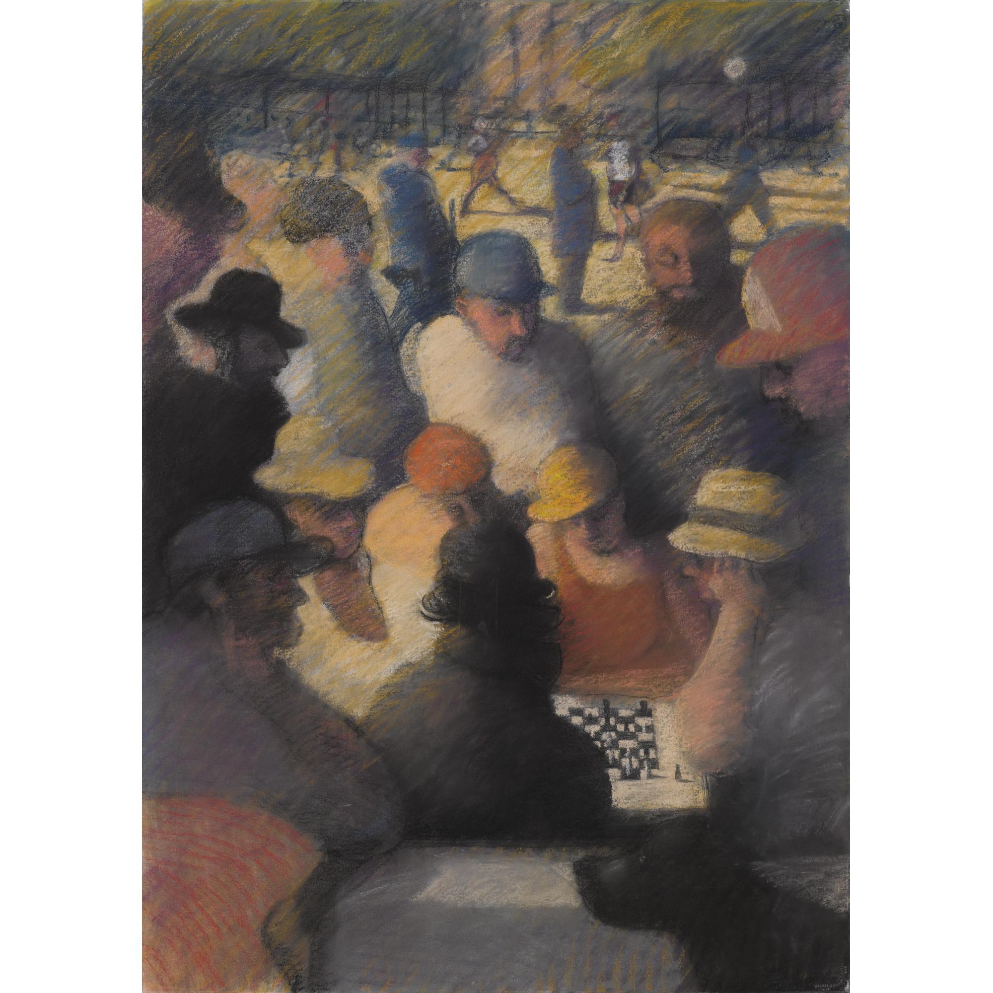 Bill Jacklin - Chess Players I