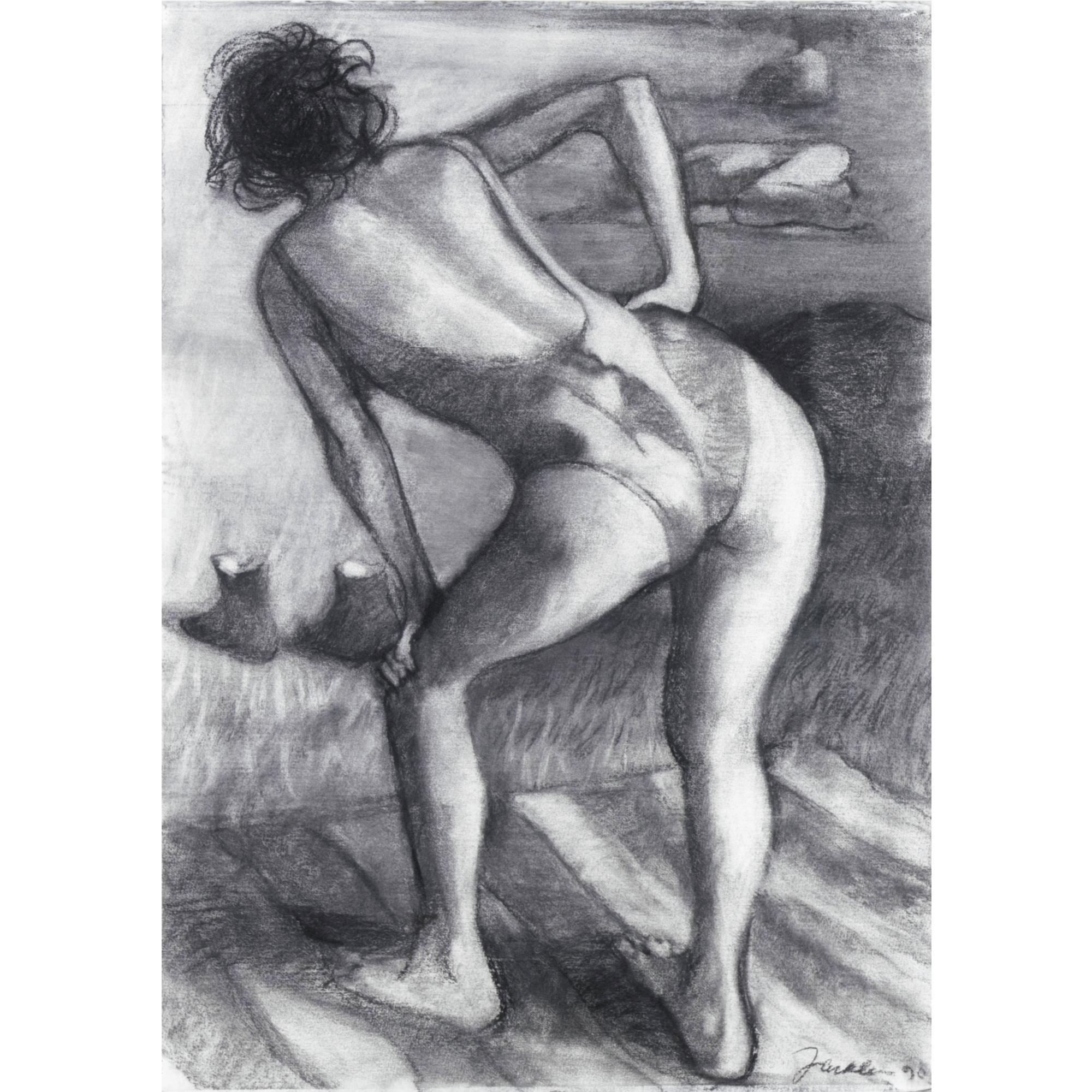 Bill Jacklin - Girl Bending, Sheep Meadow