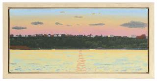 Bill Sullivan - Sunset over the Hudson River