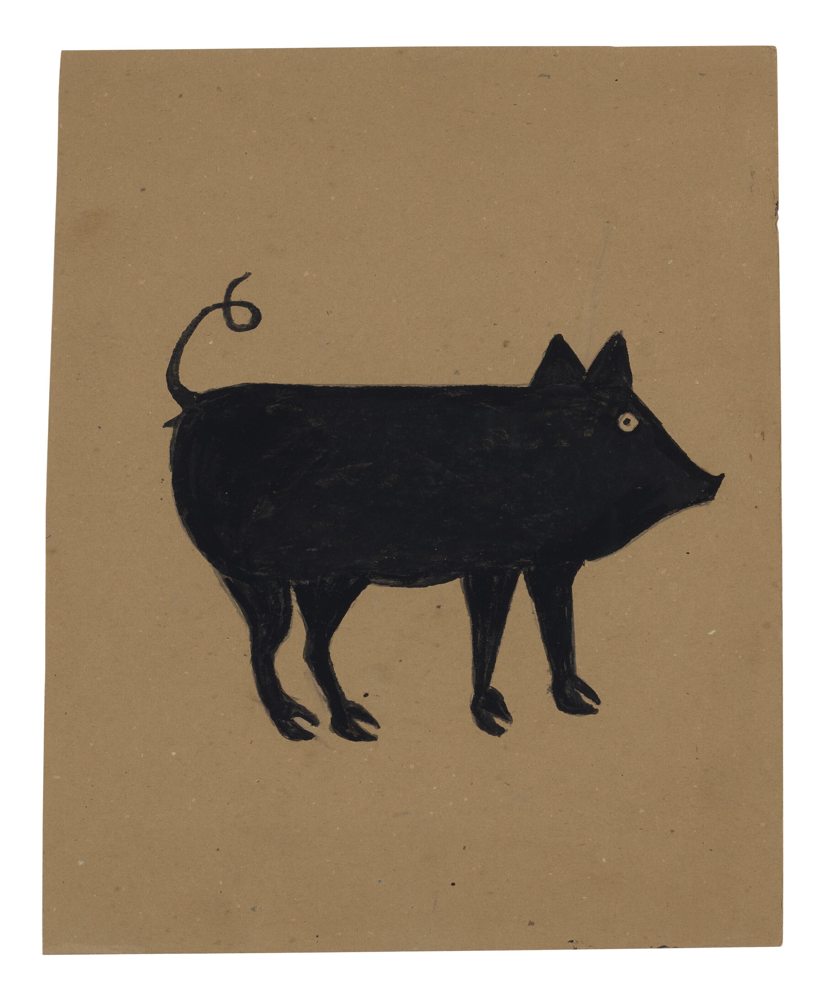 Bill Traylor - Black Pig