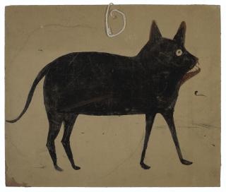 Bill Traylor - Cat with Brown Jaw, 1939-1942