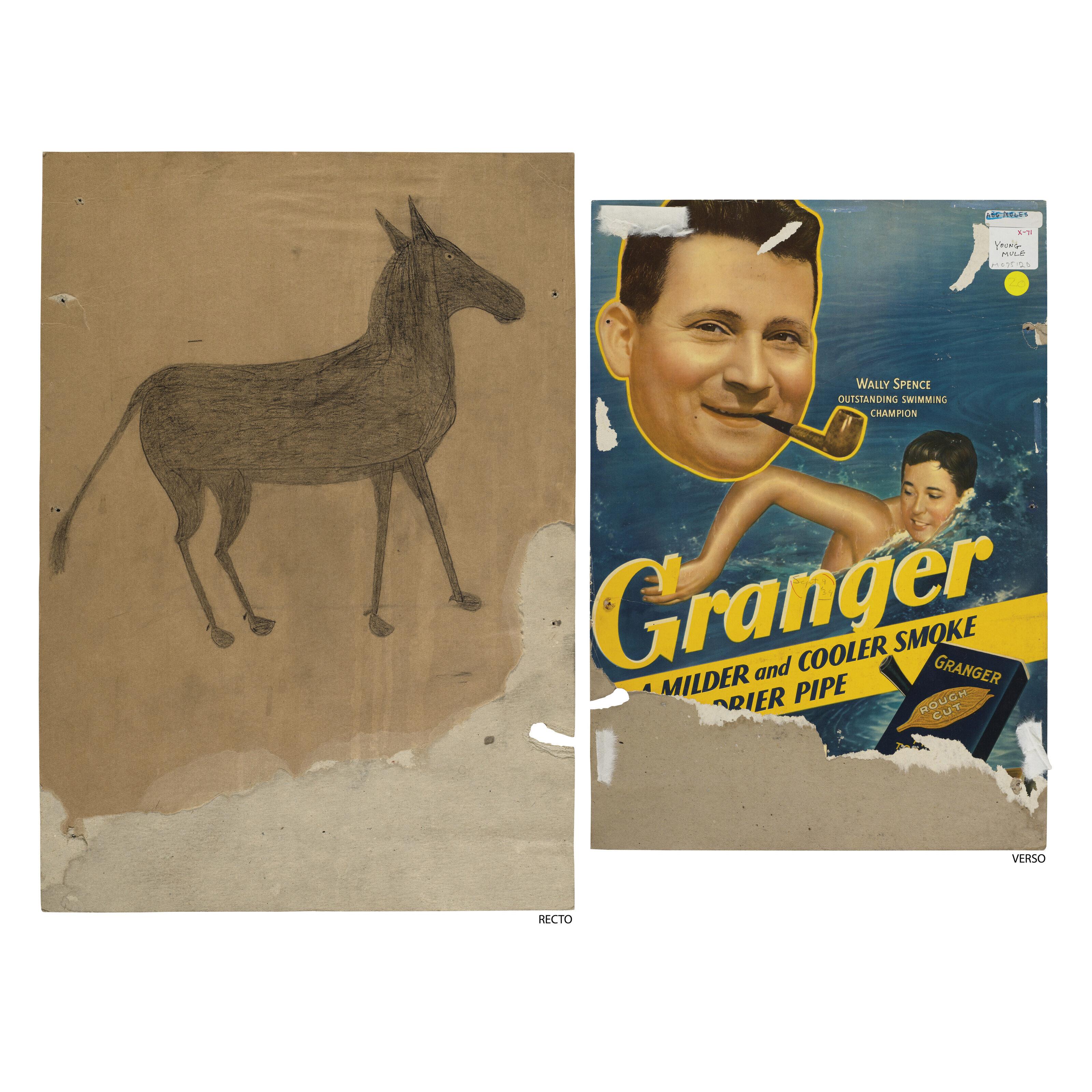 Bill Traylor - Mule, 1939-1942