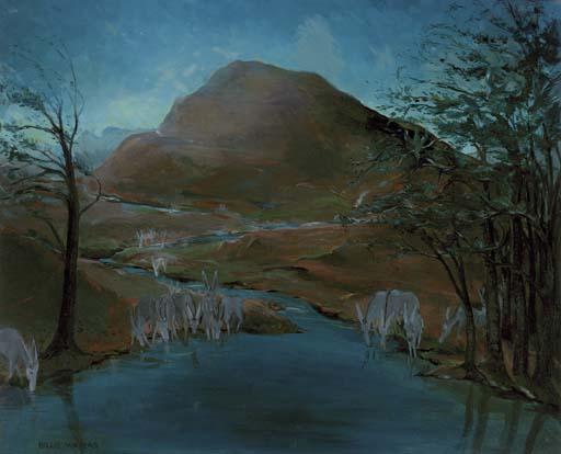 Billie Waters - Donkeys Watering