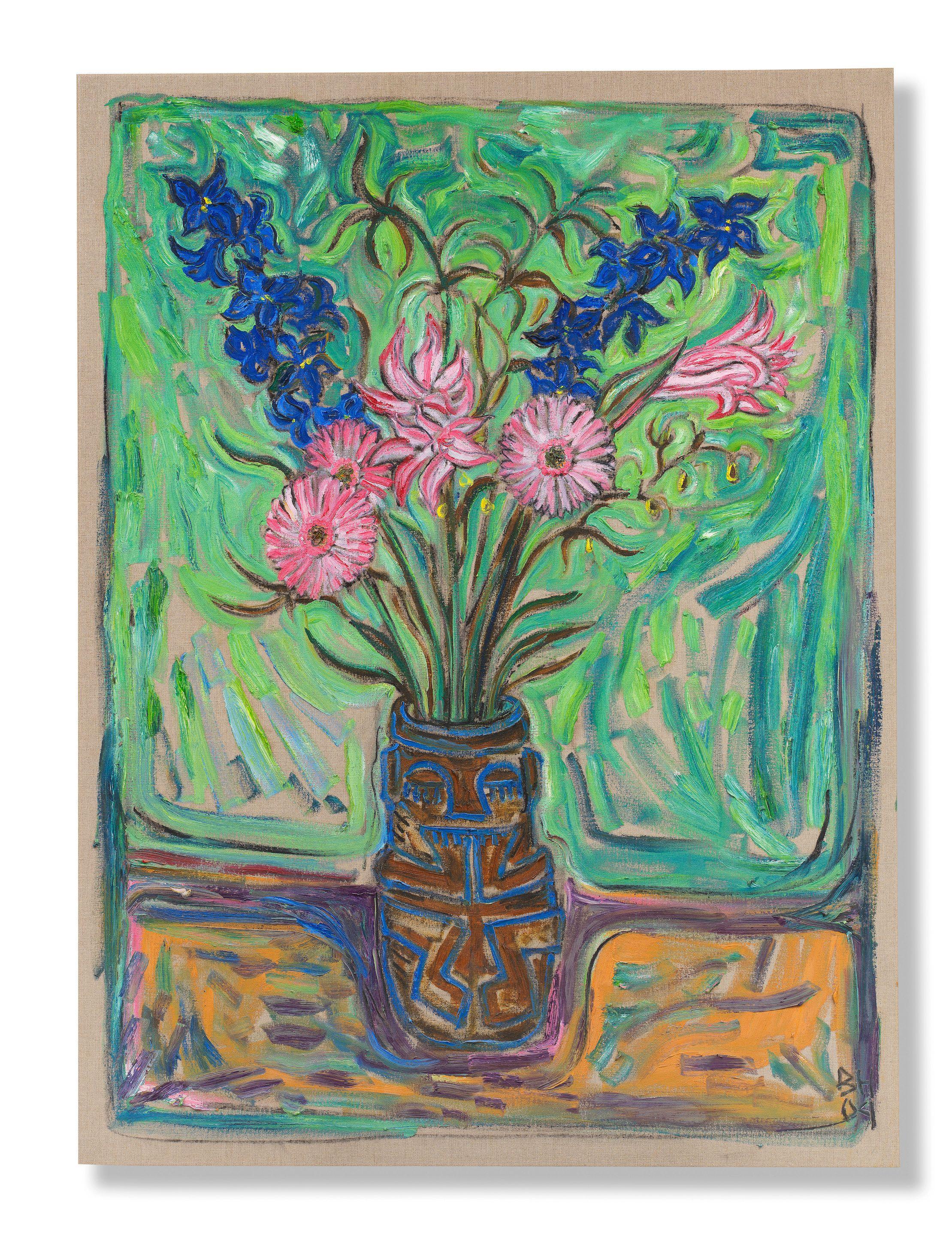 Billy Childish - Gerberas and Delphiniums