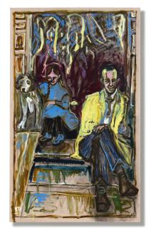 Billy Childish - Rachmaninov with Dog and Daughter