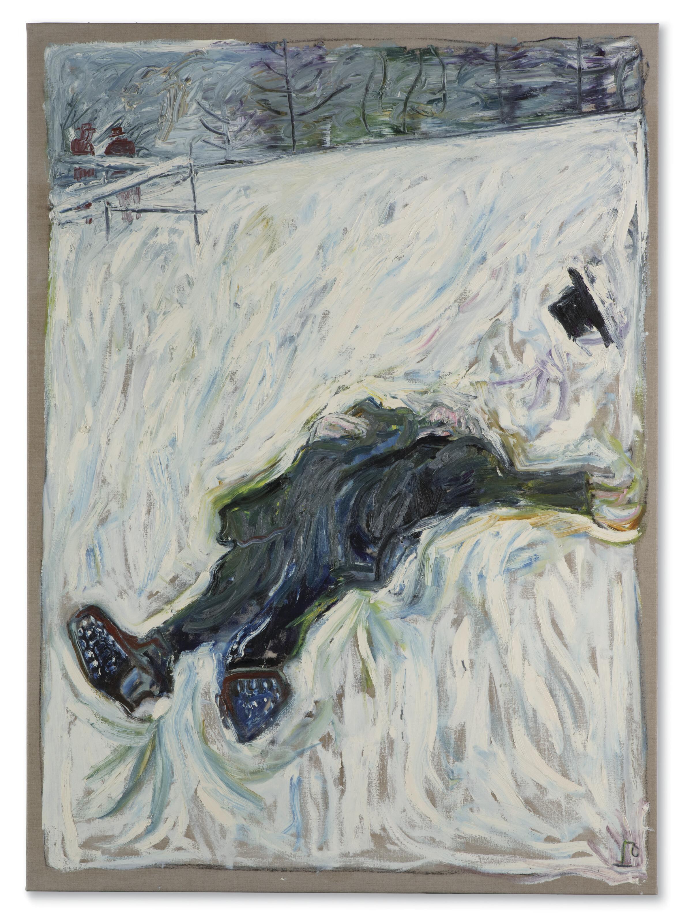 Billy Childish - Robert Walser dead in the Snow with Nailed Boots