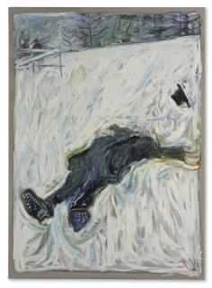 Billy Childish - Robert Walser dead in the Snow with Nailed Boots
