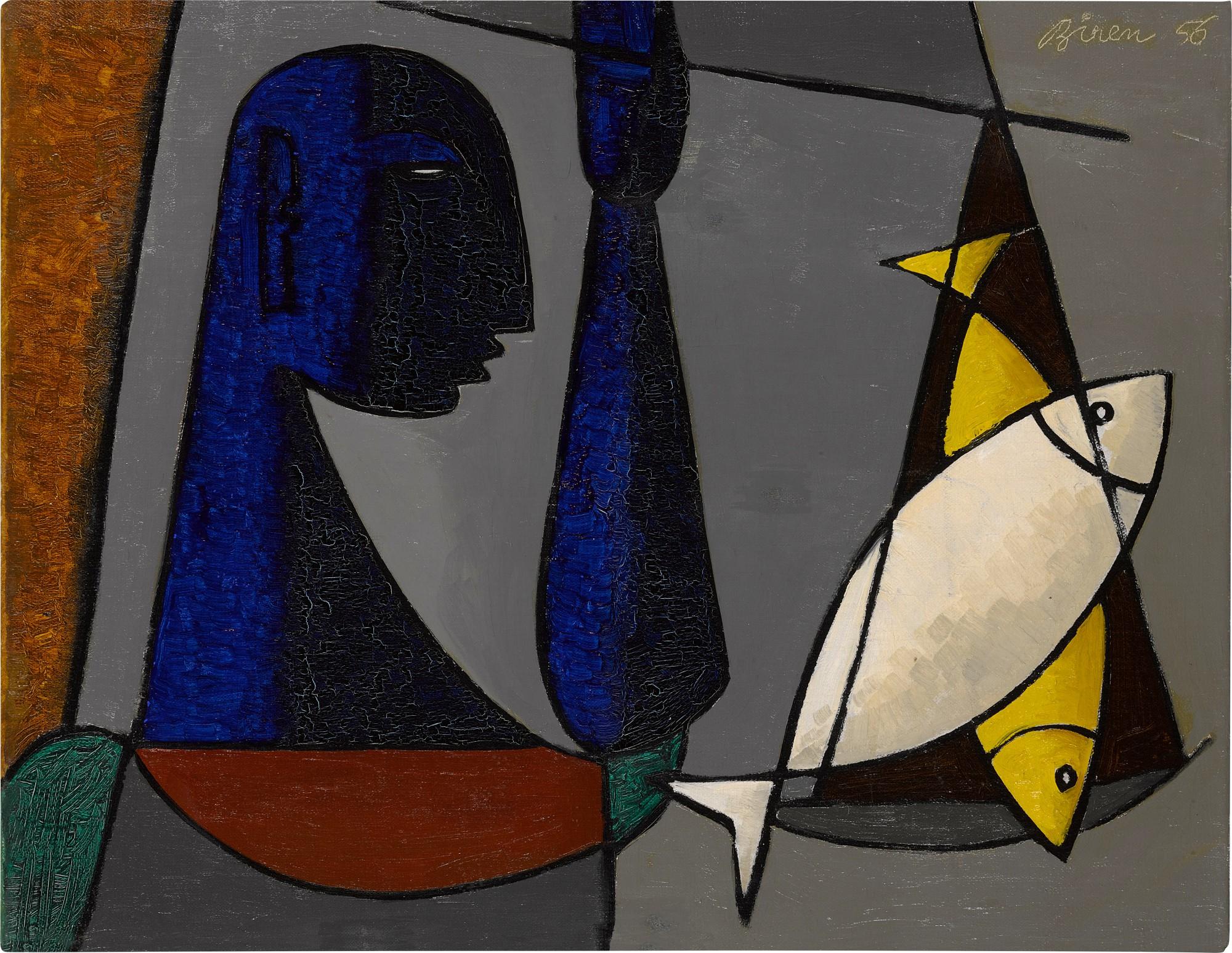 Biren De - Man Weighing Fish