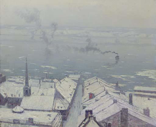 Birge Harrison - Lower Town, Quebec