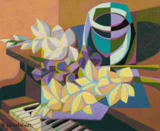 Birger Carlstedt - Still Life With Flowers.