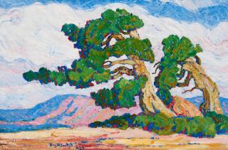 Birger Sandzén - At The Timberline