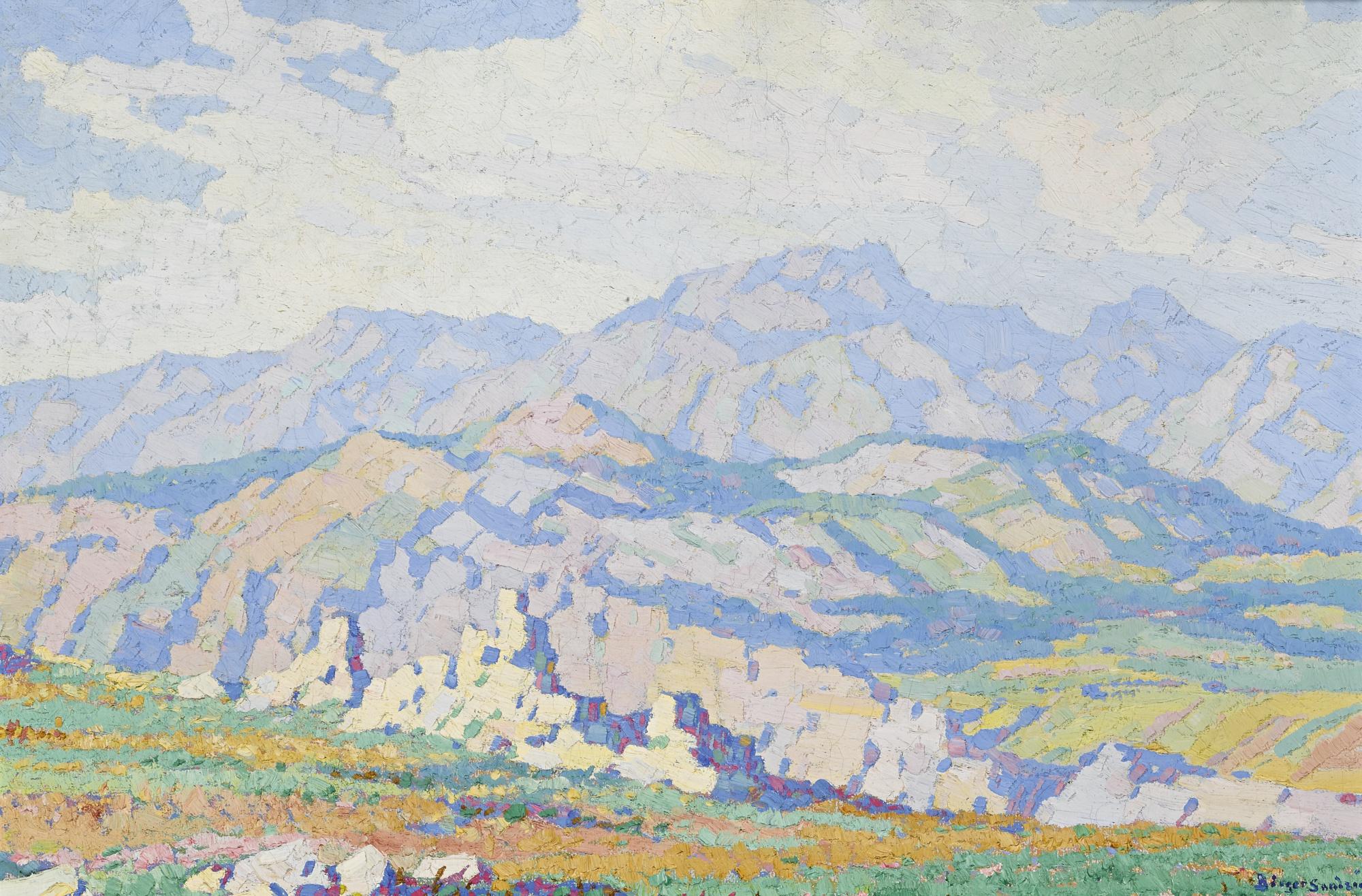 Birger Sandzén - Landscape