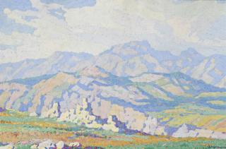 Birger Sandzén - Landscape