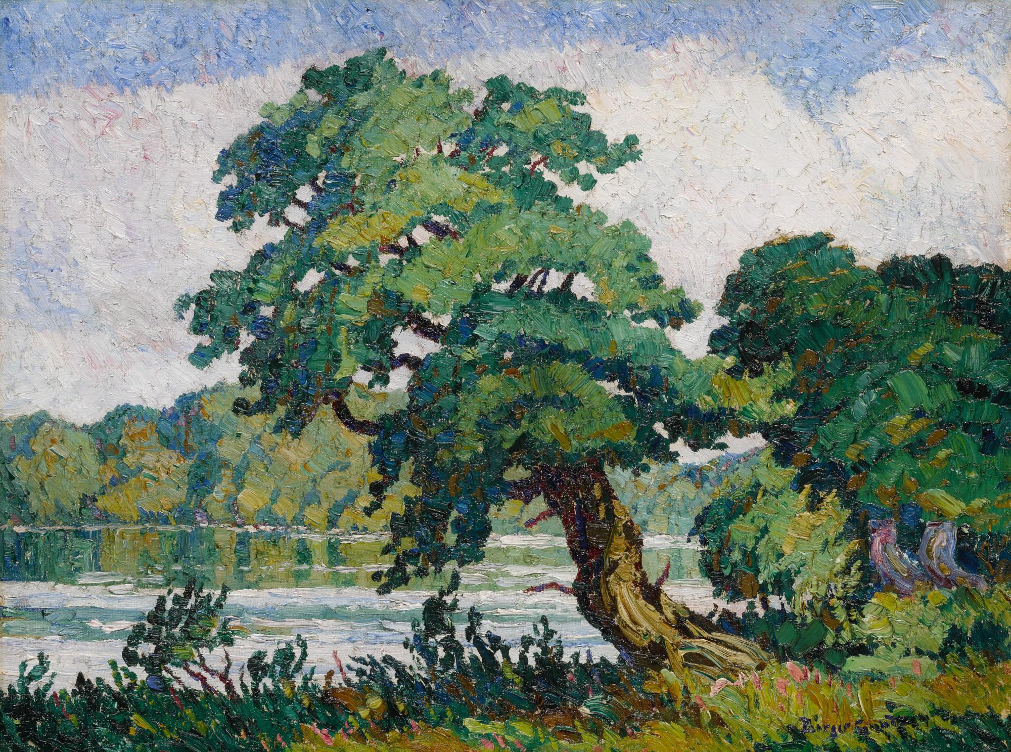 Birger Sandzén - Little Arkansas River