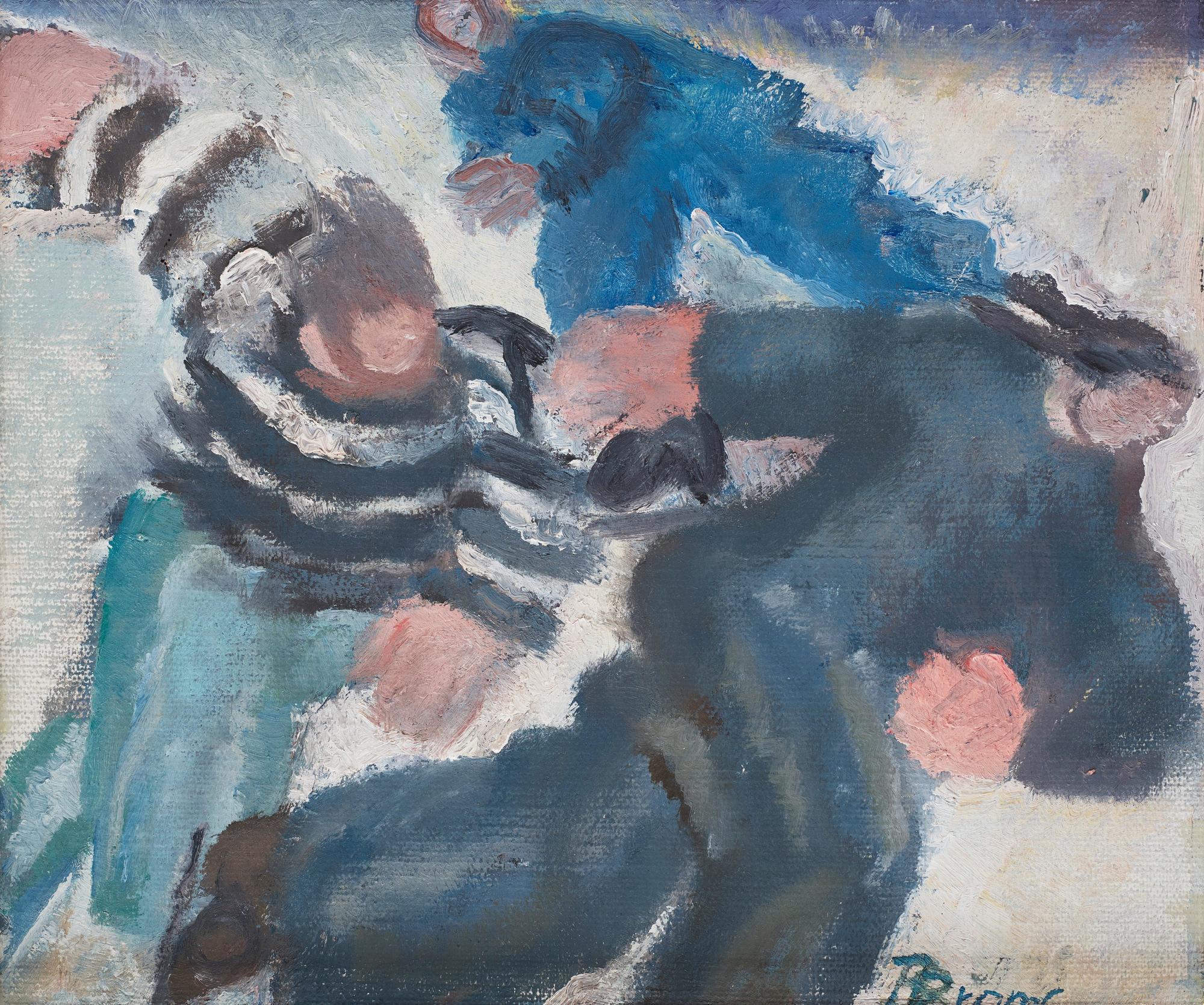 Birgit Broms - Ice skaters