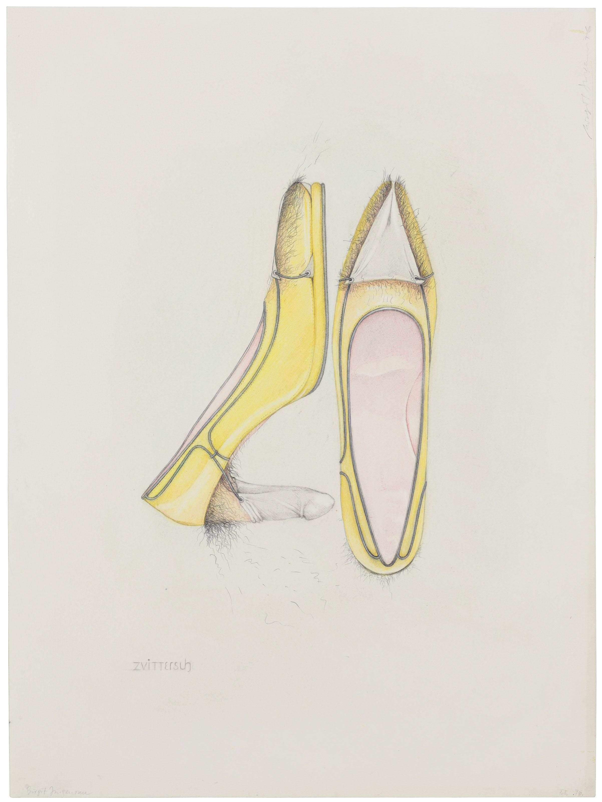 Birgit Jürgenssen - Zwitterschuh (Hermaphrodite Shoe)