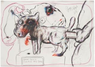 Bjarne Melgaard - \'Erik Gill Fuckin his Dog\'