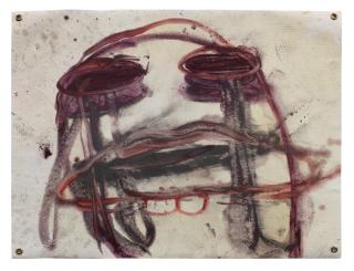 Bjarne Melgaard - Untitled (Canvas Piece)