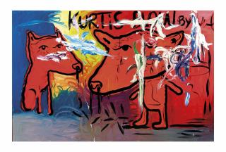 Bjarne Melgaard - Untitled (Fear of Les Super)