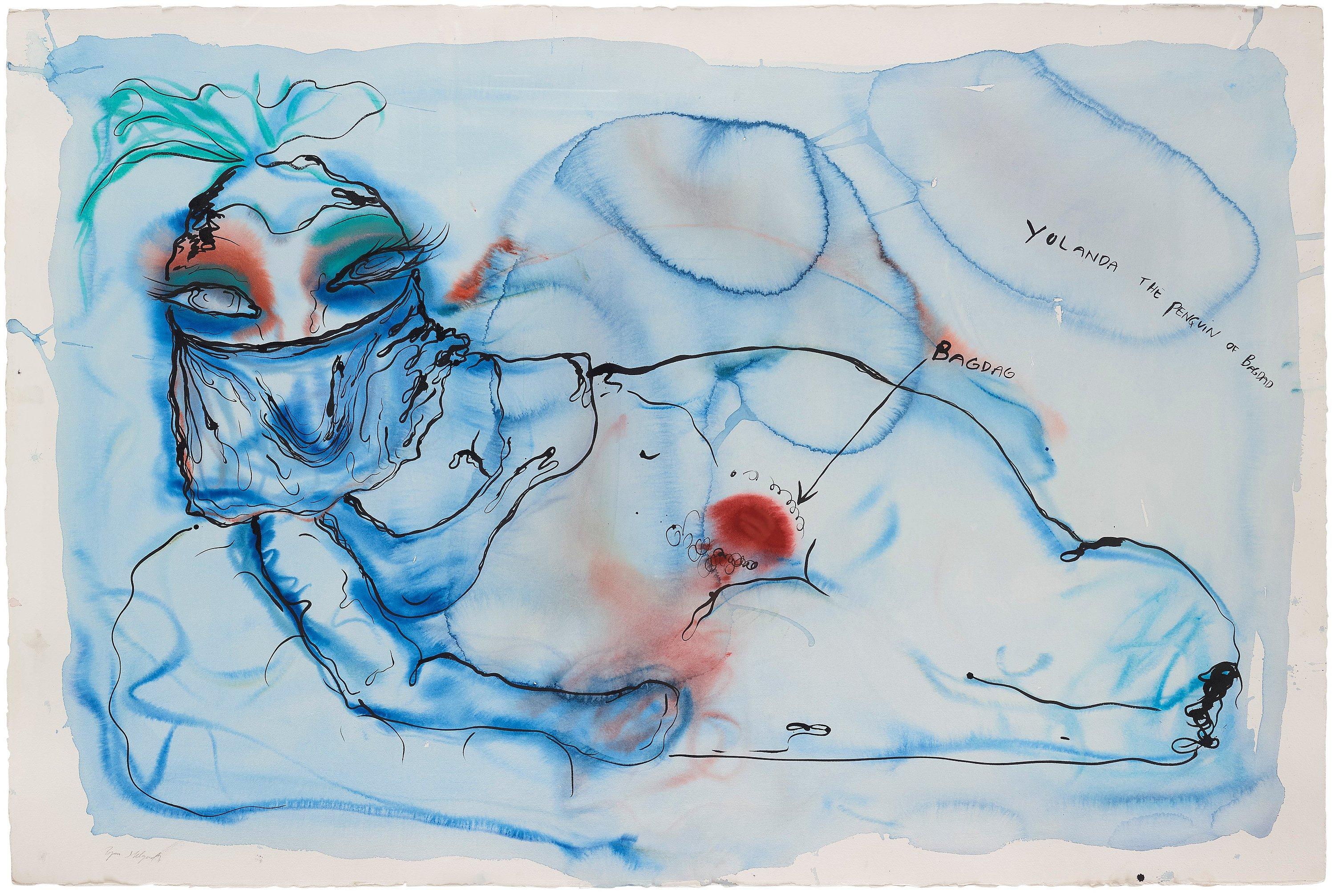 Bjarne Melgaard - \'Yolanda, the Penguin of Bagdad\'