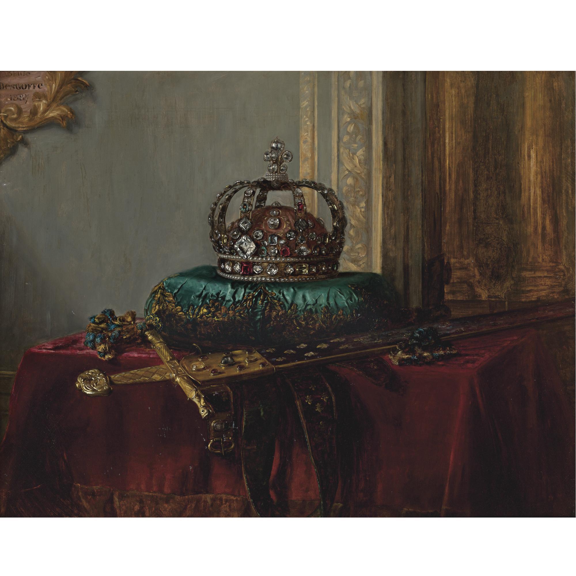 Blaise-Alexandre Desgoffe - French The Crown Jewels