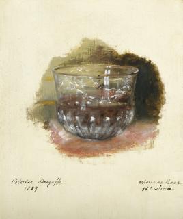 Blaise Alexandre Desgoffe - Study Of A 16Th Century Rock Crystal Goblet