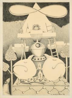 Blalla W. Hallmann - Ohne Titel.