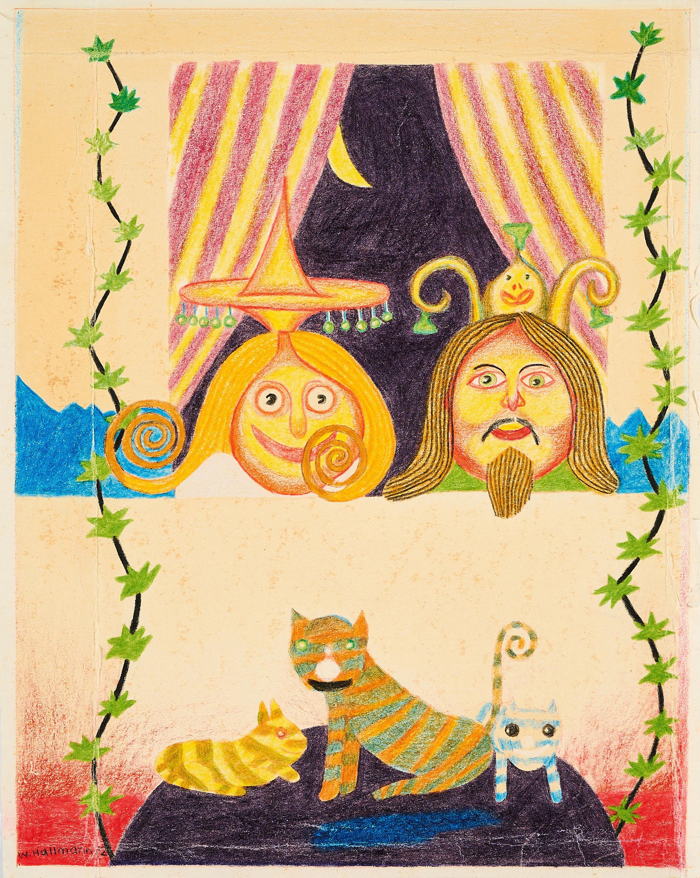 Blalla W. Hallmann - Ohne Titel.