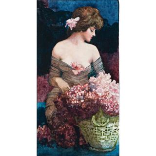 Blamire Young - Australian The Flower Seller