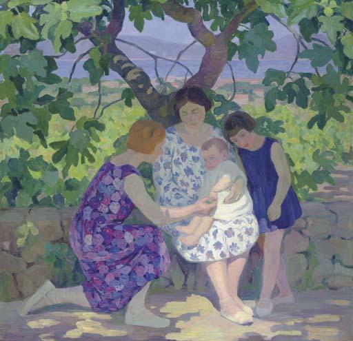 Blanche Augustine Camus - La Maternité