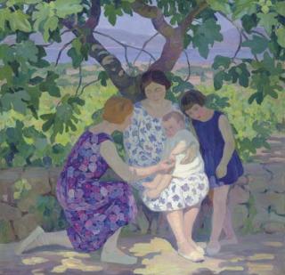 Blanche Augustine Camus - La Maternité