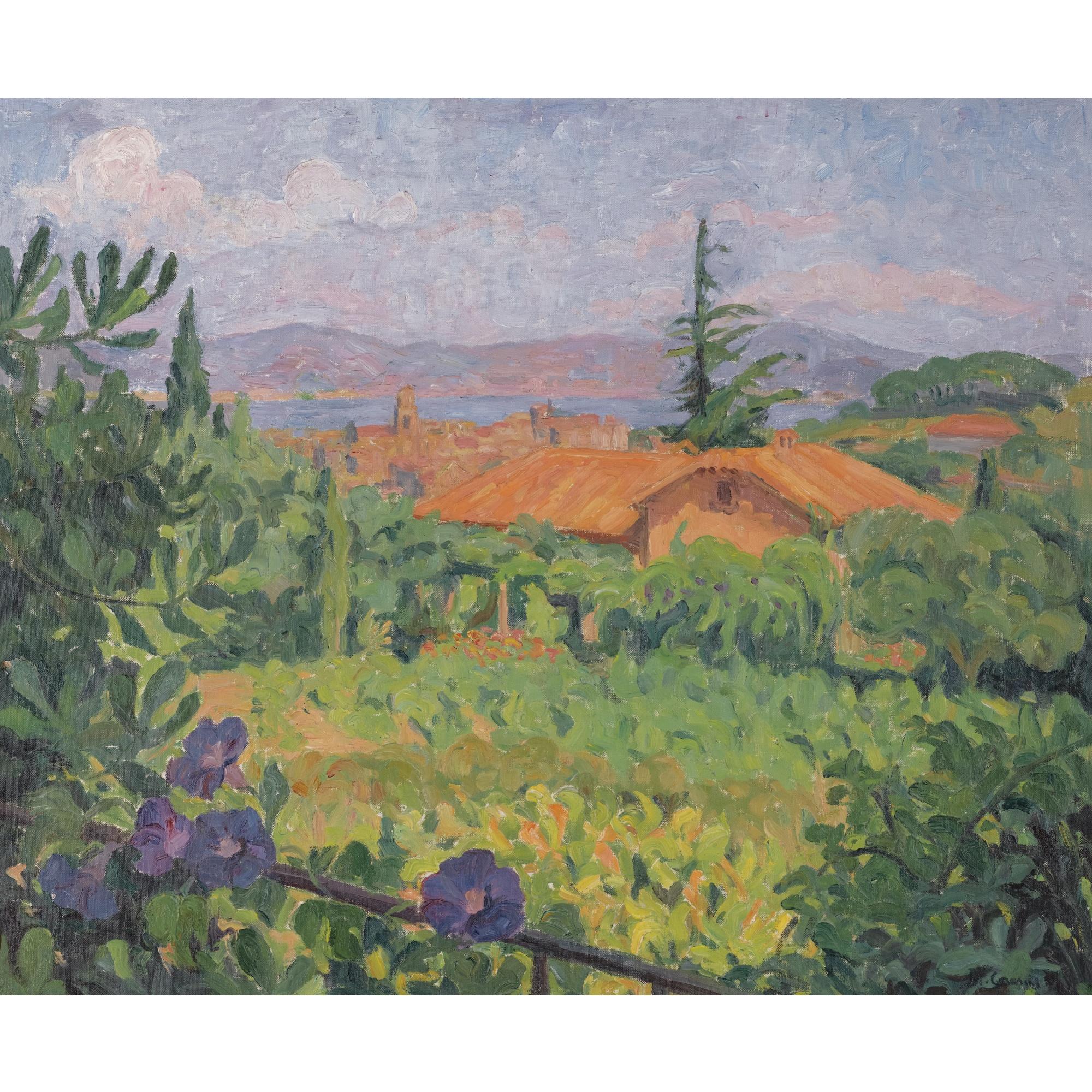 Blanche-Augustine Camus - Toits Rouges À Saint-Tropez