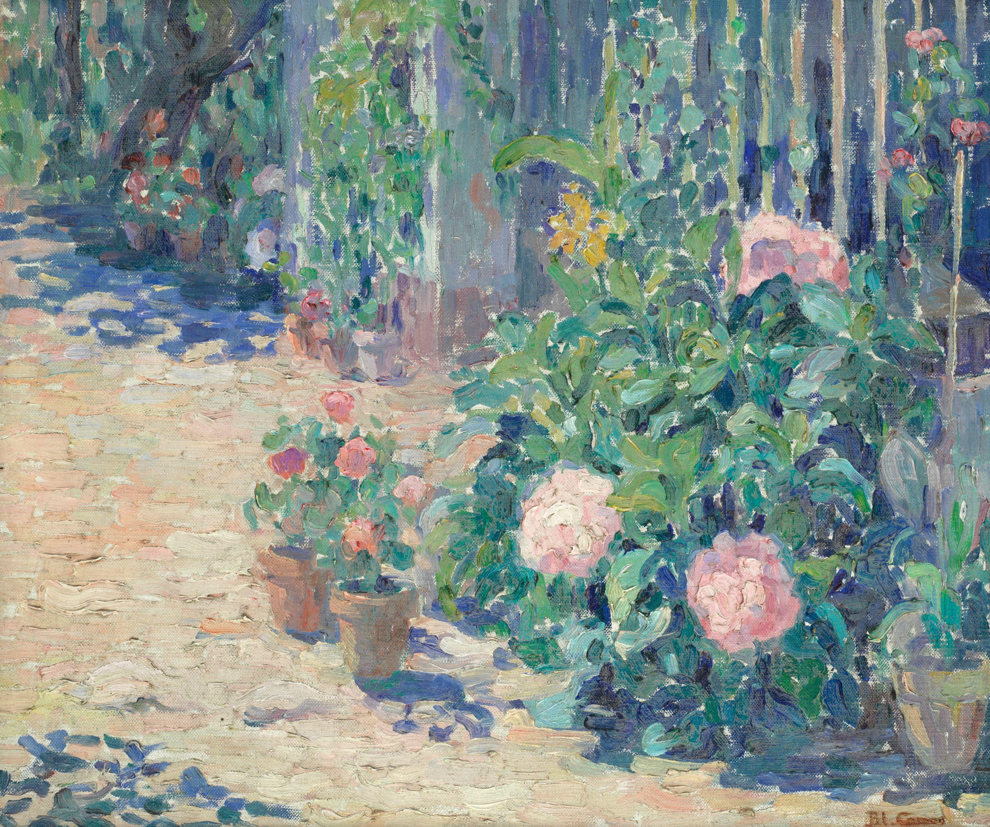 Blanche Camus - A Garden In Summer