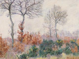 Blanche Hoschedé-Monet - Bois Tailler En Automne (Effet D\'Hiver)