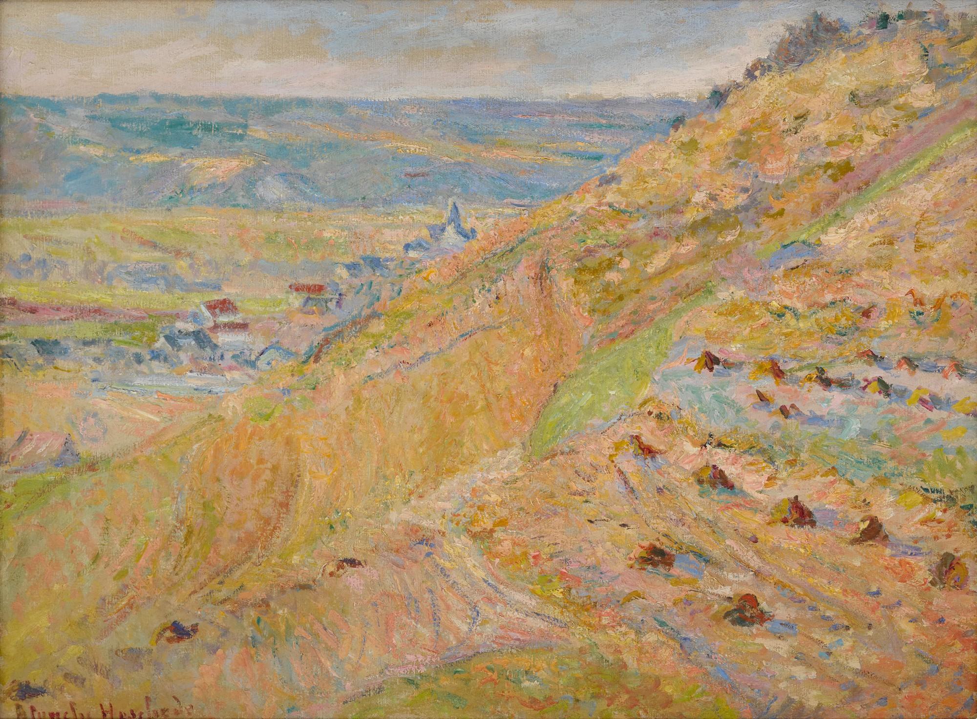 Blanche Hoschedé-Monet - La Côte à Giverny (Le Coteau)