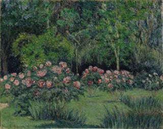 Blanche Hoschede-Monet - Le jardin à Giverny