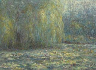 Blanche Hoschede-Monet - Le jardin à Giverny