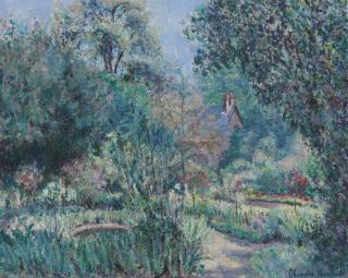 Blanche Hoschede-Monet - Le Jardin