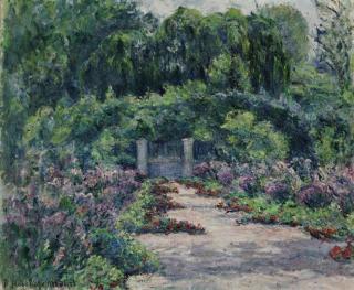 Blanche Hoschedé-Monet - Le jardin