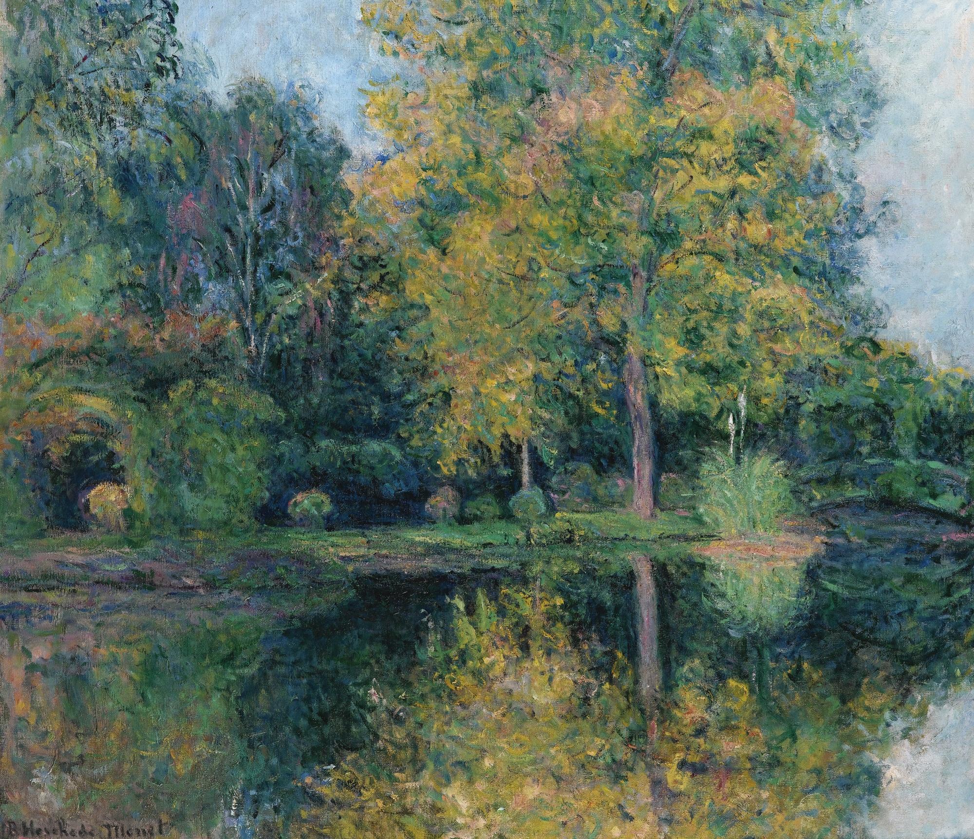 Blanche Hoschedé-Monet - L\'Étang Du Jardin De Claude Monet